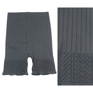 Free People Movement Intimately Ribbed Ruffle Hem Biker Athleisure Shorts XS/S